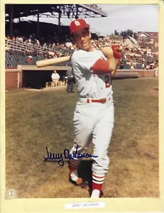 Jerry DaVanon St. Louis Cardinals Autographed Signed Vintage 8x10 Photo - Picture 1 of 1