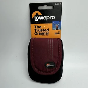 Lowepro Dublin 20 Kameratasche schwarz/bordeauxrot - Bild 1 von 3