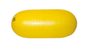 CanDo Rotolo Dritto Gonfiabile per Esercizi - Giallo - 16" Dia x 35" L (40 cm Dia x - Foto 1 di 1