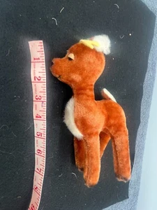 Vintage R. Dakin Weihnachten Plüsch Rudolph Rentier Spielzeug Stofftier 60er - Bild 1 von 13