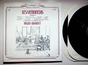 Les Vendredis Reger Quartet Vinyl 2-LP Record Gatefold VG+ - Picture 1 of 8
