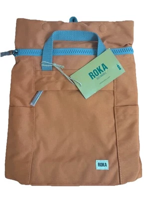 Roka London Sustainable Backpack Finchley A Atomic Orange Brand New with Tags - Image 1 of 3