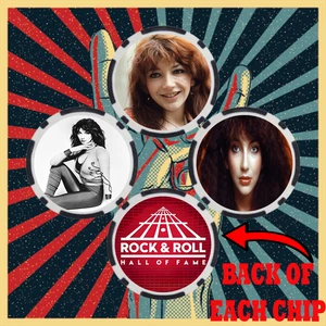 KATE BUSH - ROCK & ROLL HALL OF FAME - SAMMLERMÜNZENSATZ (3) - Bild 1 von 2