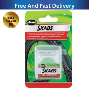 Slime 20053 Bike Skabs Patch Kit For Bike Tube Puncture Repair Contains 6 Patch - Picture 1 of 5
