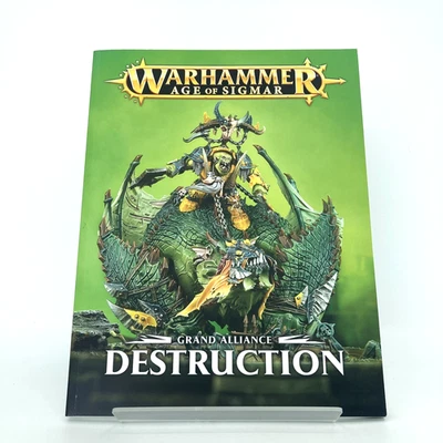 Grand Alliance: Destruction - 1st Edition - Warhammer Age of Sigmar GW M892 - Image 1 of 4