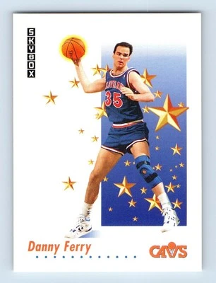 1991-92 SkyBox Danny Ferry Cleveland Cavaliers #490 - Image 1 of 2