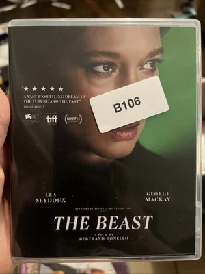 The Beast (2023) Janus/Criterion Blu-Ray w/insert, Léa Seydoux, George MacKay - Image 1 of 2