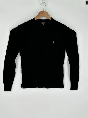 NEW TODD SNYDER MENS SZ XS 100% CASHMERE POCKET TEE BLACK U4 - Image 1 of 4