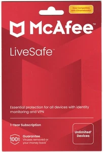 McAfee LiveSafe, beliebig viele Geräte - 1 Jahr, Download - Bild 1 von 2