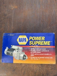 NAPA Power Supreme Remanufactured Starter Motor 44-6851 - 12v - Meets OEM Specs - Picture 1 of 4