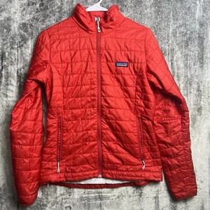 Patagonia Giacca Donna Nano Puff Rosso Taglia S - Foto 1 di 7