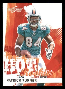 2009 Score Hot Rookies #25 Patrick Turner - Picture 1 of 2