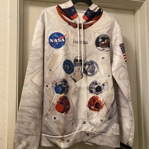 ARMSTRONG Astronaut Hoodie, Super Nice! L-XL - Picture 1 of 14