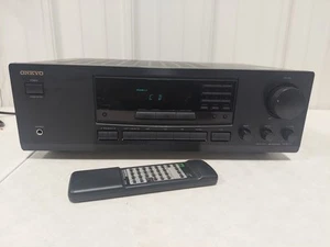 Onkyo TX-8211 FM/AM Stereo Receiver Konvolut mit Fernbedienung GETESTET funktioniert #2683 - Bild 1 von 9