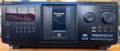 SONY - CDP-CX335 - 300 CD Changer MEGA Storage - W/REMOTE - TESTED - SEE VIDEO - Image 1 of 4