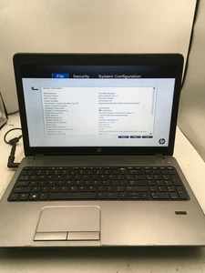 HP PROBOOK 455 G1 - BOOTS TO BIOS - AMD A4 - 4GB RAM - 14" - READ DESCRIPTION-BB - Picture 1 of 7