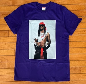 Supreme Playboi Carti Tee | Mens L | Purple - Picture 1 of 3