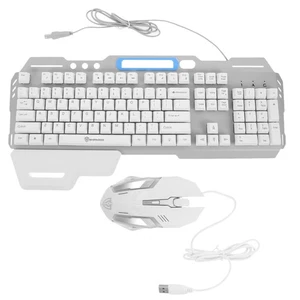 Primer Gaming Tastatur Regenbogen Backlit Tastatur Wired Mechanische Tastatur - Afbeelding 1 van 12