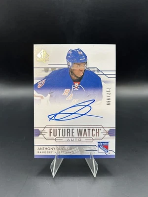 Anthony Duclair 2014-15 SP Authentic #286 Future Watch Auto /999 RC Islanders - Image 1 of 4