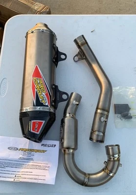 Circuito profissional Ti-6 EXAUSTÃO 0351525F (Adequado para KTM 250 SX-F 2013-2015)(HUSQVARNA FC 250 - Imagem 1 de 4