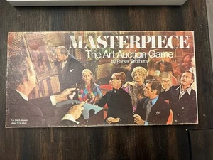 Masterpiece The Art Auction Board Game Parker Brothers 1970 - Picture 1 of 7