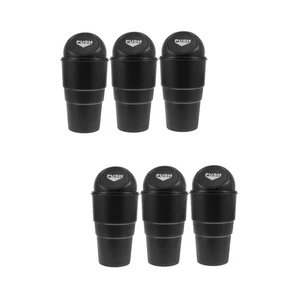6 Pcs Plastic Car Trash Cans Trash Holders Multi-functional Storage Boxes - Picture 1 of 12