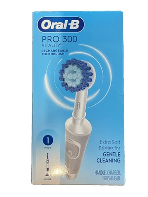 Cepillo de dientes eléctrico recargable Oral-B Pro 300 Vitality con cabezal de cepillo Foto 1 de 4