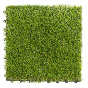 WPC-Terrassenfliese Gras-Design 30x30 cm Klickfliese Balkon 11er SPARSET für 1m² - Bild 1 von 8