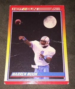 Warren Moon (Oilers) #317 Score 1990 - Picture 1 of 1