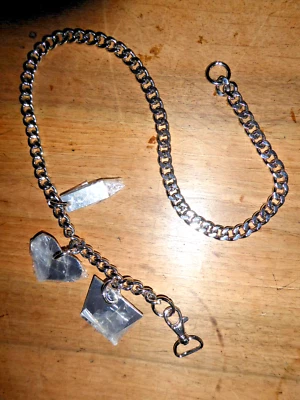 W&LT W.&L.T. wallet-chain with 3 charms  Walter van Beirendonck vintage - Bild 1 von 4