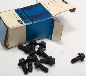 Box of 10 NOS 1988 FORD 7.5L 460 EXHAUST AIR SUPPLY CHECK VALVE TUBE BOLTS - Bild 1 von 3