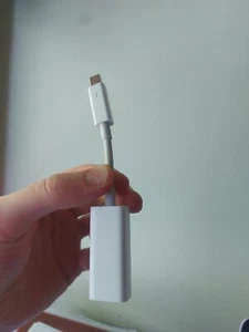 Apple Firewire 800 to Thunderbolt 2 Adapter A1463 & FireWire 800 cable - Photo 1/3