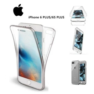 Cover Custodia 360 Gradi Full Body Trasparente per APPLE IPHONE 6 PLUS/6S PLUS - Foto 1 di 4