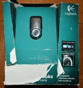 Logitech Quickcam Pro 2 Megapixel Notebook Webcam - Picture 1 of 4