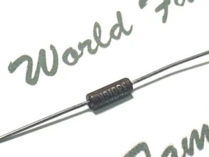 4 Stück - IRC/TRW RLR20C 3,3K (3K3) 3301GR 2 % 0,5 W METALLFILM Widerstand - Neu aus altem Lagerbestand - Bild 1 von 3