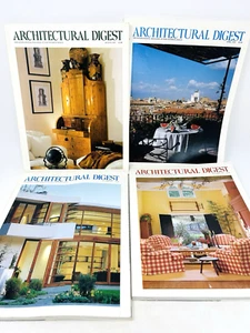 Vintage Architectural Digest Magazines 1993 Interior Design Ads Lot of 4 - Picture 1 of 8