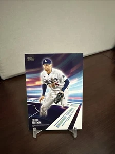 2024 Topps Serie 2 - Freddie Freeman - Dodgers - Intorno al corno - #ATH-12 - Foto 1 di 2