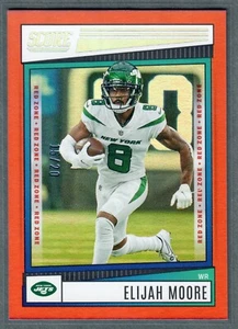 Jets de la zona roja 2022 puntaje Elijah Moore #/20 SP - Imagen 1 de 2