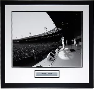 Queen Freddie Mercury 1985 concerto Live Aid 16x20 foto incorniciata professionalmente - Foto 1 di 2