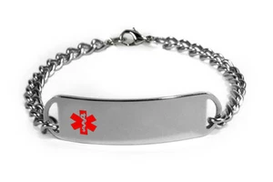 Pulsera de identificación de alerta médica VON WILLEBRAND. ¡Tarjeta de emergencia médica gratuita! - Imagen 1 de 6