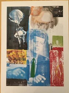 Robert Rauschenberg Retroactive 1 Art 9x12 Lithograph 1995 Portfolio Print  - Picture 1 of 1