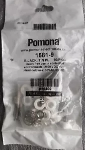 Pomona 1581-9 B-Jack Tin-Plated, White (10/Pk) - Picture 1 of 1