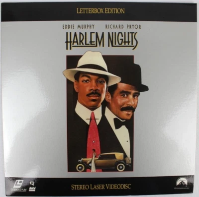 HARLEM NIGHTS Laserdisc LD LETTERBOX EDITION EDDIE MURPHY *QUICK SHIP* — 第 1/2 张图片