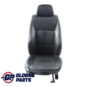 BMW E90 E91 M Sport Heated Black Leather Dakota Front Right O/S Interior Seat - Imagen 1 de 11