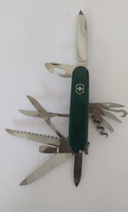 Victorinox Swiss Army Knife Multi-tool RANGER 21 functions GREEN 1.3763 Rare - Picture 1 of 5