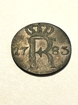 1783-A German States/Prussia 1/24th Thaler VF+++ #1093 - Image 1 of 2