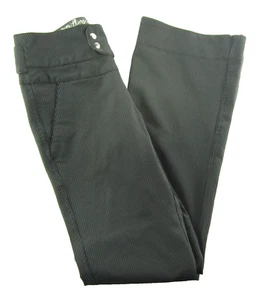 Lululemon Trail Trouzher Women Size 4 Black Pinstripe Pants Vintage Hard to Find - Picture 1 of 16