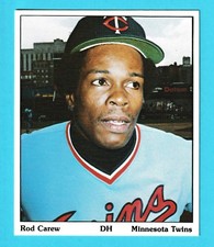 1975 SSPC Puzzle Backs Rod Carew Minnesota Twins (KCR)