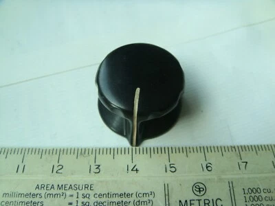 Vintage USA Made Bakelite Pointer Knob  - Free Shipping - Image 1 of 4