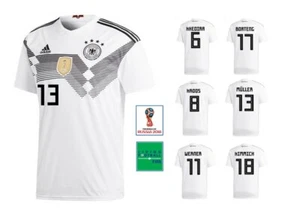 Trikot Adidas DFB WM 2018 Home I Heim Deutschland + Spielernummer Flock - Bild 1 von 4